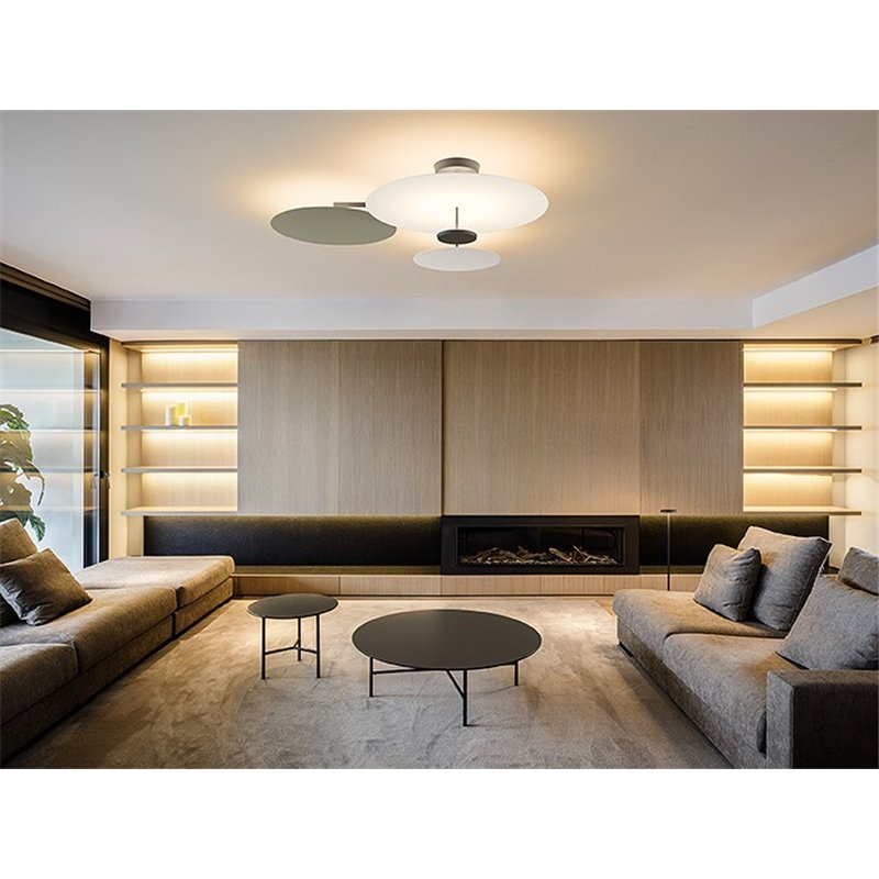 Vibia Flat 2X 90 - 5926 plafonnier