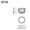 Vibia Meridiano 64 lampe de sol