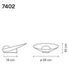 Vibia Musa 10 lampe de table