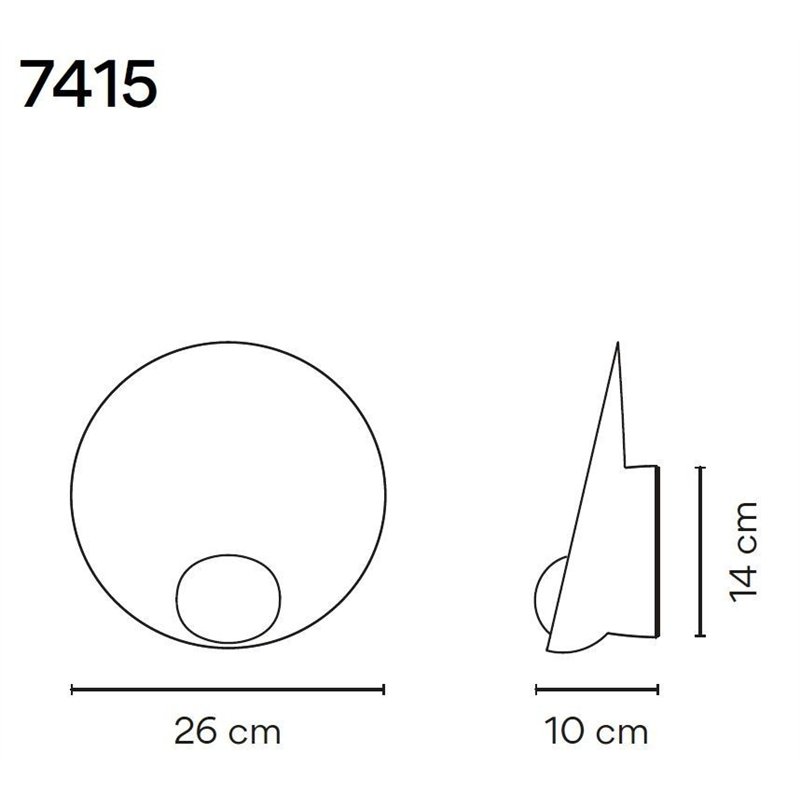 Vibia Musa 14 applique