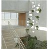 Vibia Palma Vertical 2X 19 - 3720 lampe a suspension