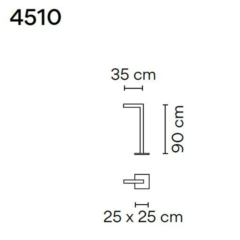 Vibia Palo Alto 90 lampadaire extérieurs