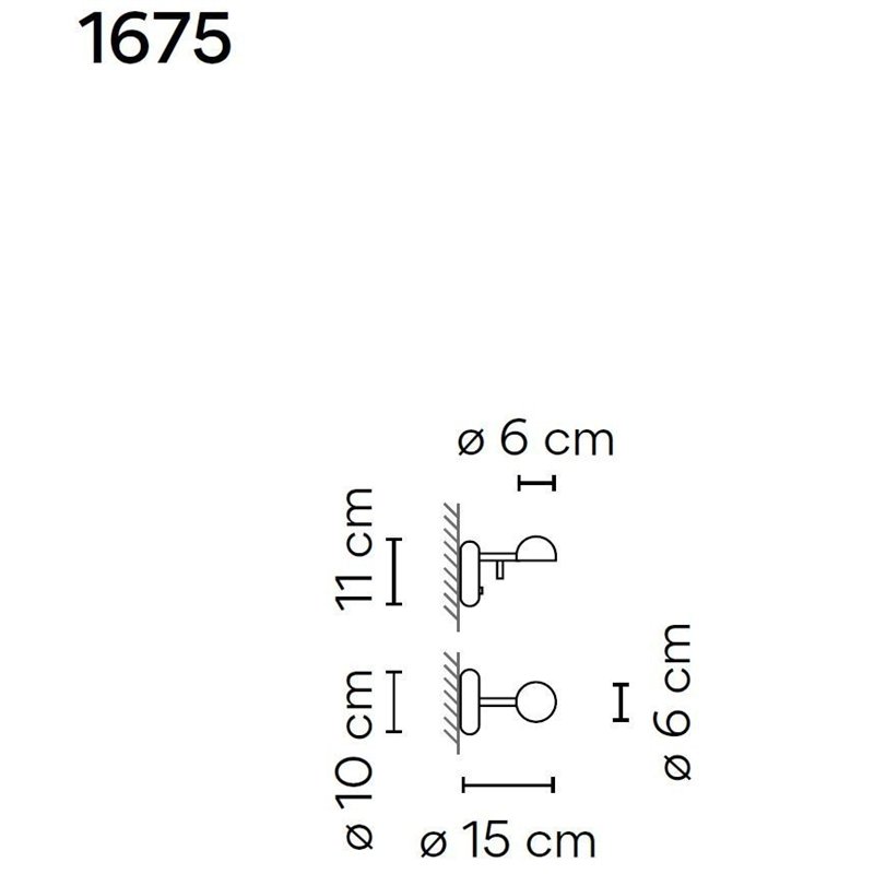 Vibia Pin 1X 15 applique