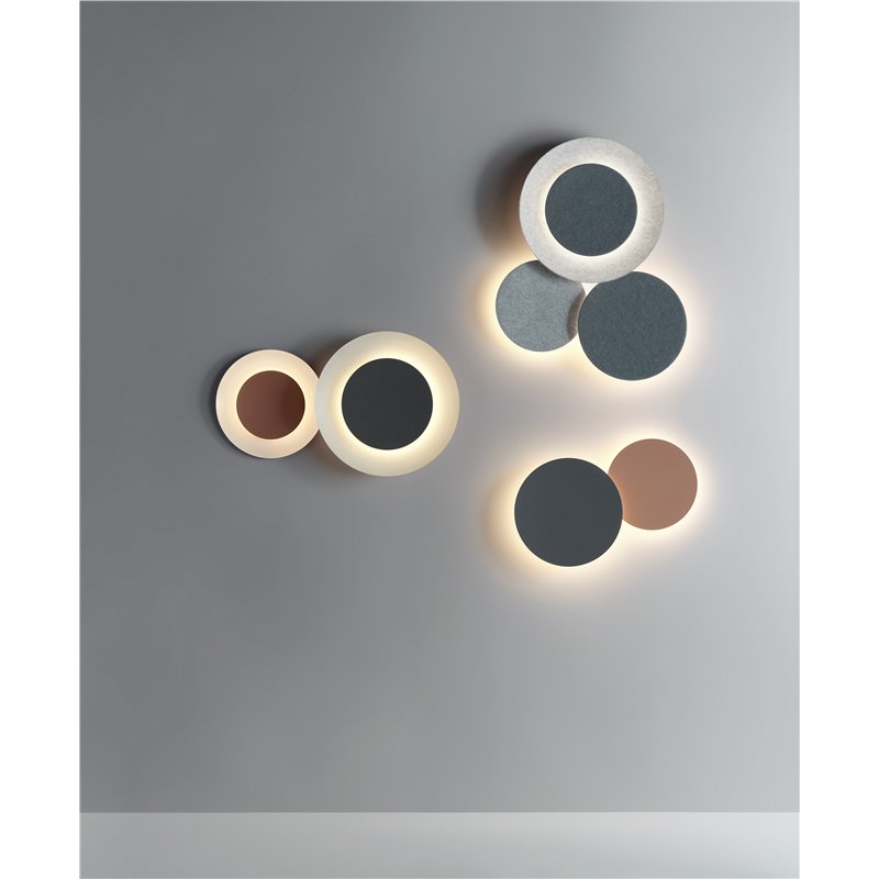 Vibia Puck Wall Art Double 58 applique