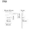 Vibia Set 18 2X applique