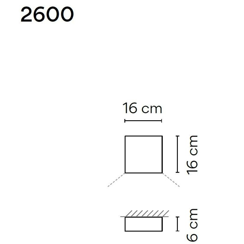 Vibia Structural 1X applique