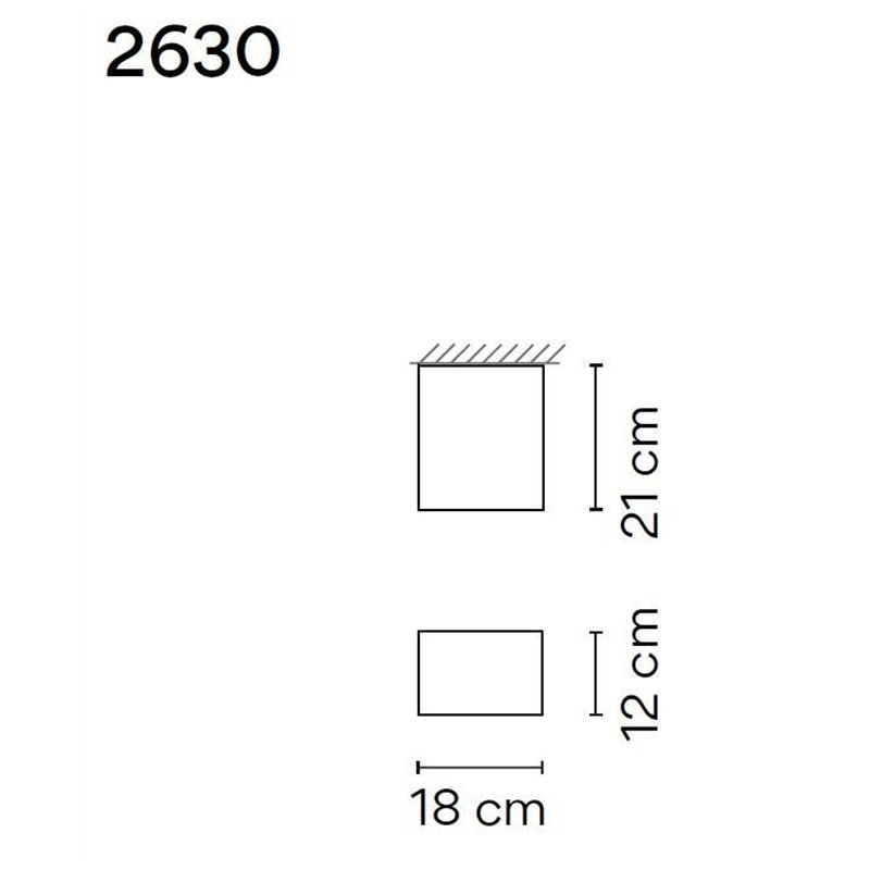 Vibia Structural 1X18 plafonnier