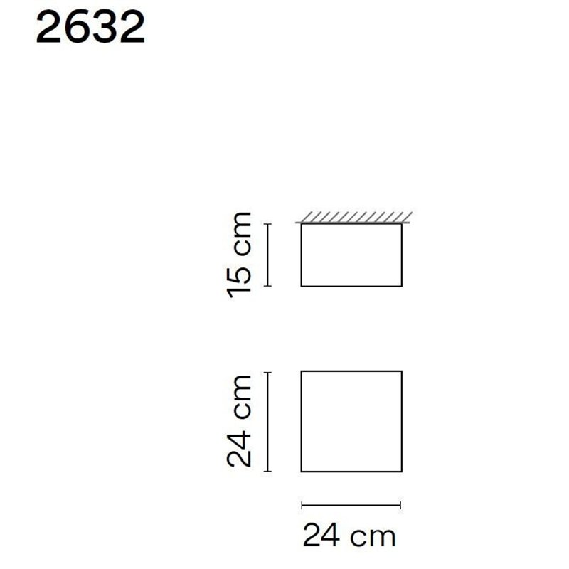 Vibia Structural 1X24 plafonnier
