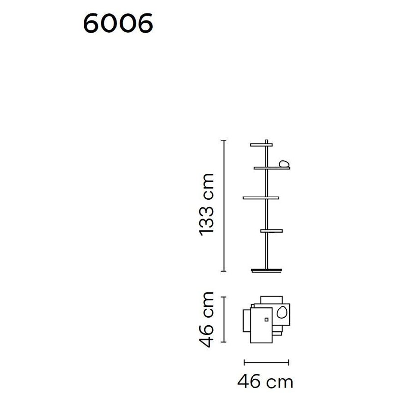 Vibia Suite 133 Glass Diffuser lampadaire