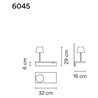 Vibia Suite 16 Left Read applique