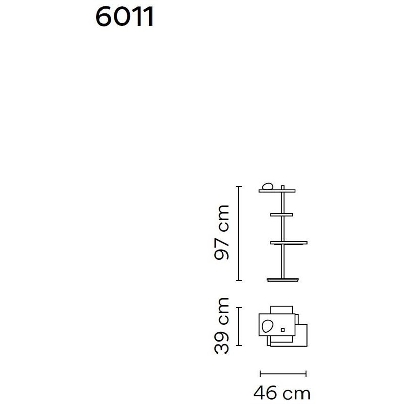 Vibia Suite 97 Glass Diffuser lampadaire