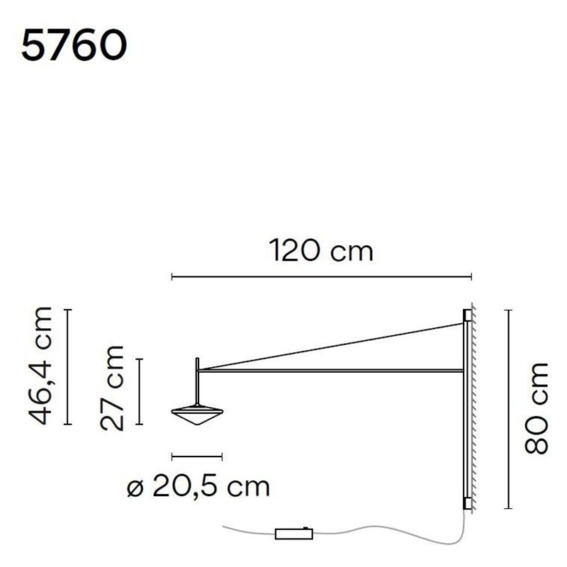 Vibia Tempo 120 applique