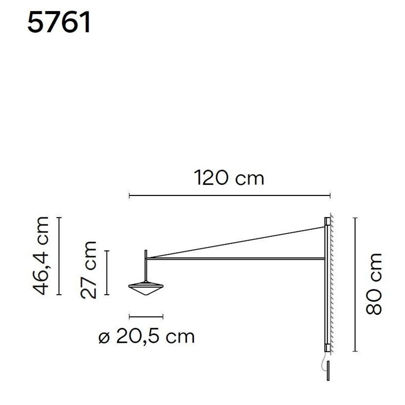 Vibia Tempo 120 Recessed applique