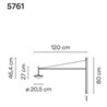 Vibia Tempo 120 Recessed applique