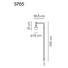 Vibia Tempo 36,5 Recessed applique