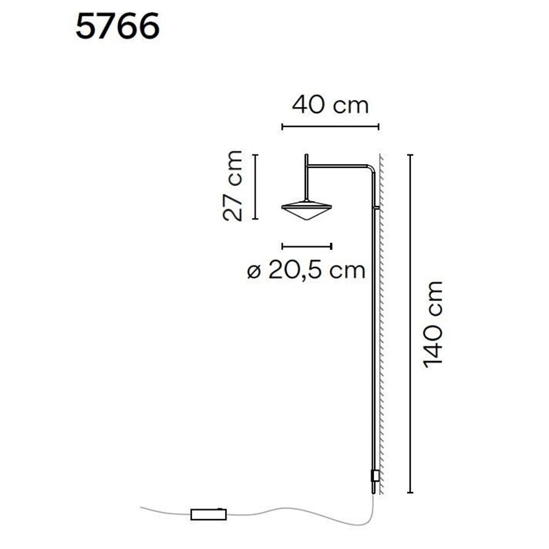 Vibia Tempo 40 applique