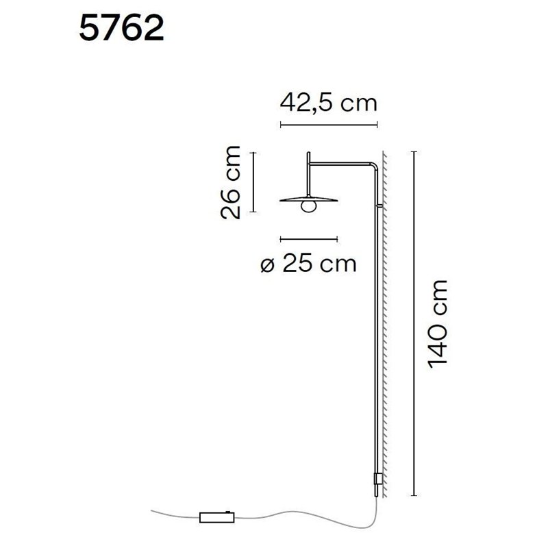 Vibia Tempo 42,5 applique