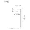 Vibia Tempo 42,5 applique