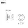 Vibia Top 17 applique