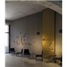 Vibia Wireflow Free-Form Straight - lampe a suspension