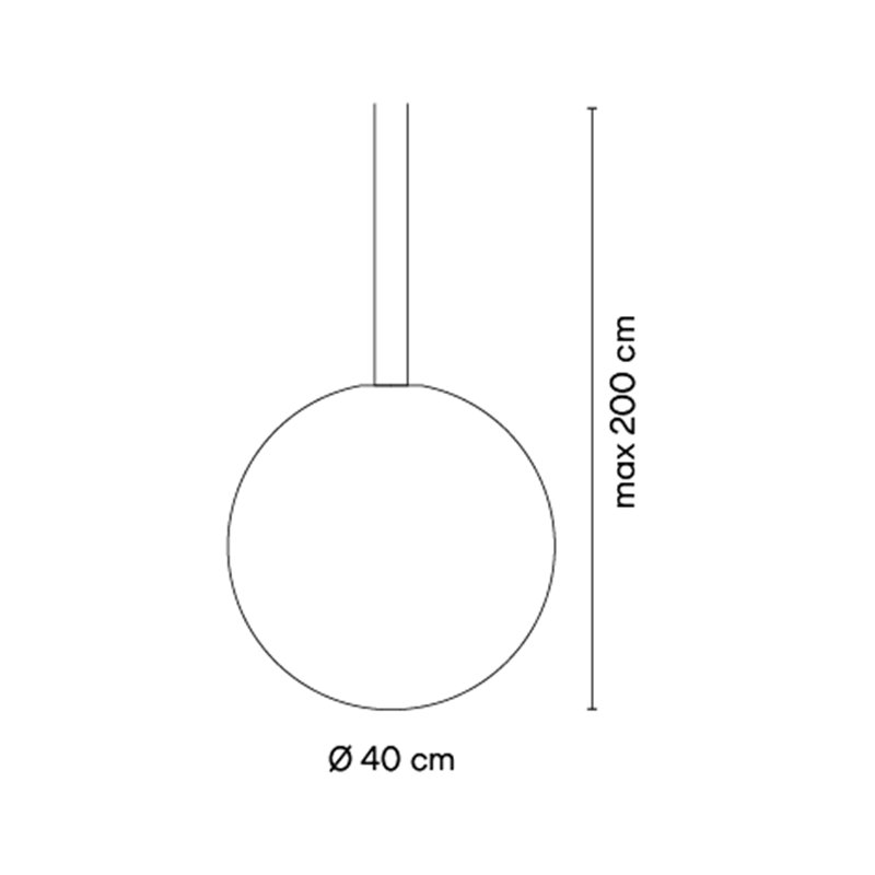 Vibia Circus Pendant Ø 45 cm - 0167 track lighting fixture