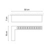 Vibia Offset High Efficiency Low Glare 32 cm - 1742 plafonnier