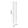 Vibia Offset Colour Mood Grazer 225 cm Right - 1765 Deckenlampe