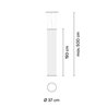 Vibia Array Ø 37 cm - 193 cm - 1810 lampe a suspension