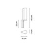 Vibia Class H. 60 cm - 2820 applique