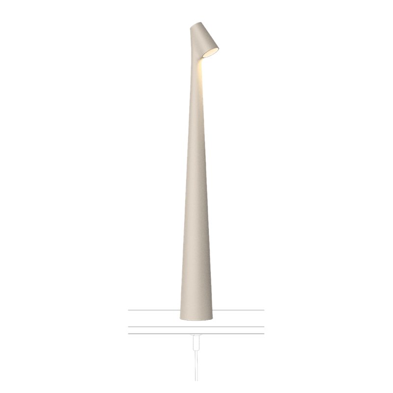 Vibia Africa Bolt-down Ø 5 x 45 cm - 5590 lampe de table