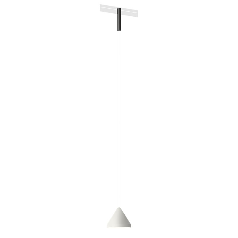 Vibia Bind Black Pincer Ø 16 cm - 6575 éclairage sur rail