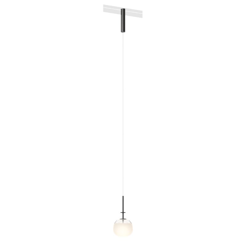 Vibia Bind Black Pincer Ø 13 cm - 6583 éclairage sur rail