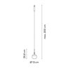 Vibia Bind Black Pincer Ø 13 cm - 6583 éclairage sur rail