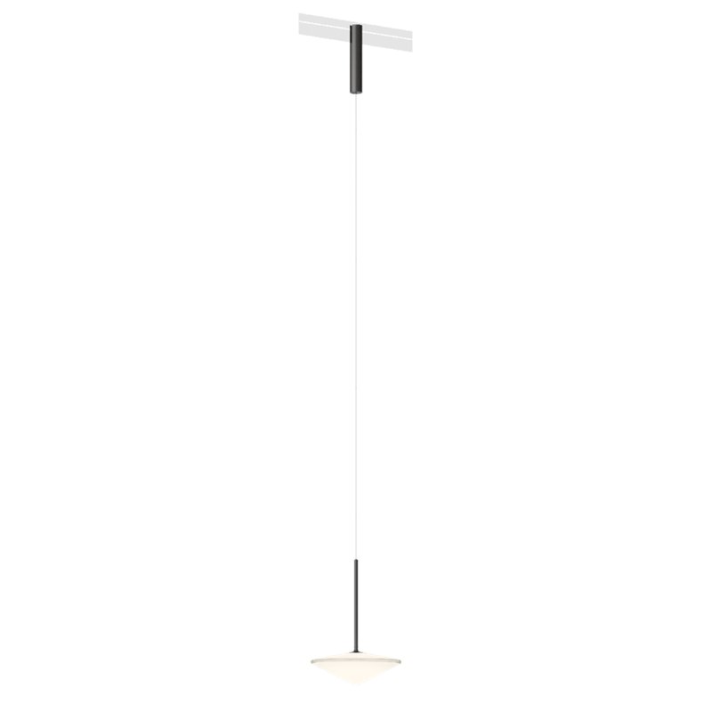 Vibia Bind Black Pincer Ø 20,5 cm - 6586 éclairage sur rail