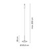 Vibia Bind Black Pincer Ø 20,5 cm - 6586 éclairage sur rail