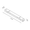 Vibia Circus driver for pendant track 30W DALI Black - A397