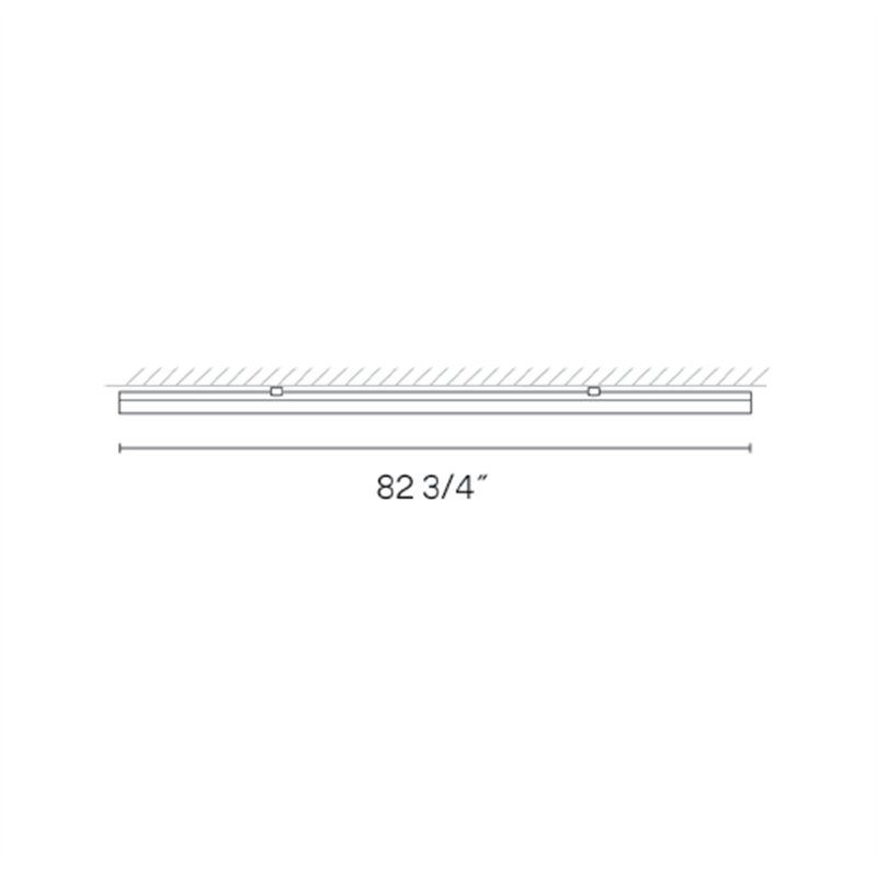 Vibia Bind Ceiling Track 210 cm - A492