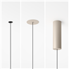 Vibia Bind driver for pendant track 48W Push Beige - A426