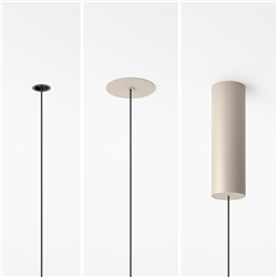 Vibia Bind driver for pendant track 84W Push Beige - A427