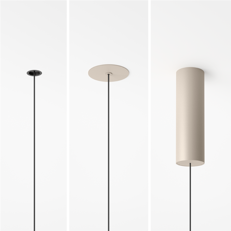 Vibia Bind driver for pendant track 84W Push Beige - A427