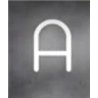 Artemide Alphabet Of Light Wall lamp "A" uppercase
