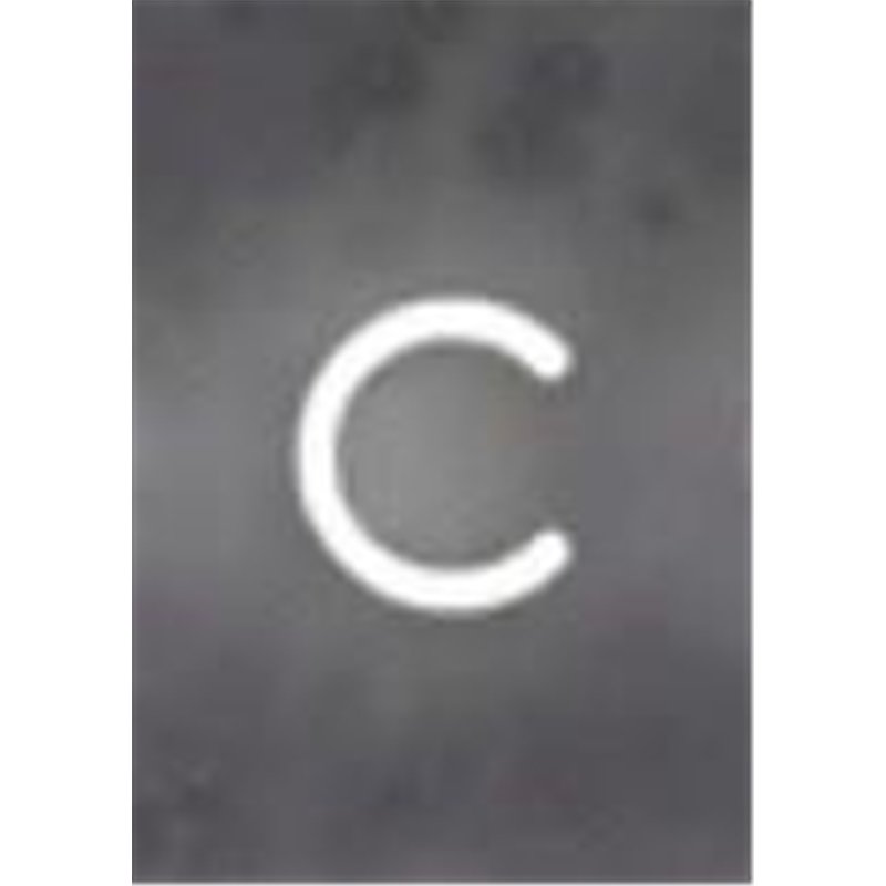 Artemide Alphabet Of Light Applique "c" lowercase