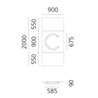 Artemide Alphabet Of Light Applique "c" lowercase
