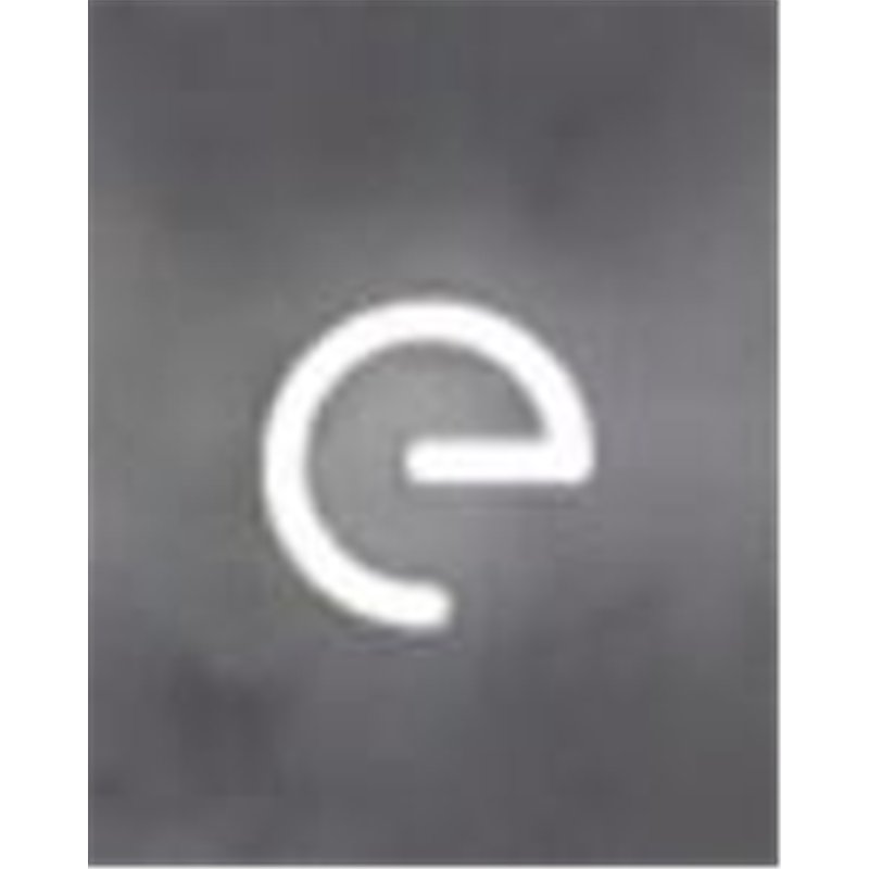 Artemide Alphabet Of Light Applique "e" lowercase
