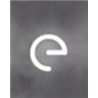 Artemide Alphabet Of Light Applique "e" lowercase