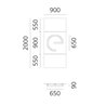 Artemide Alphabet Of Light Applique "e" lowercase