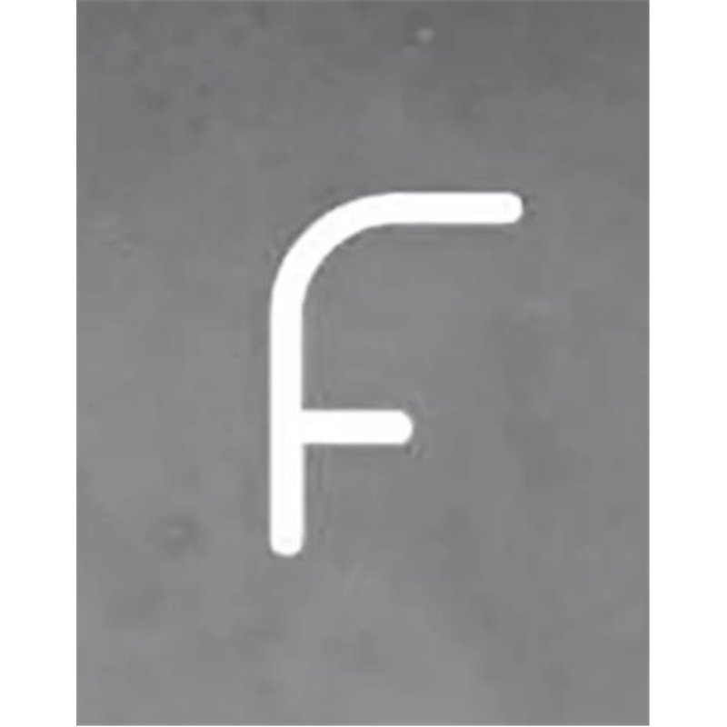 Artemide Alphabet Of Light Applique "f" lowercase