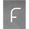 Artemide Alphabet Of Light Applique "f" lowercase