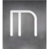 Artemide Alphabet Of Light Applique "M" uppercase