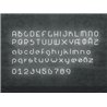 Artemide Alphabet Of Light Applique "P" uppercase